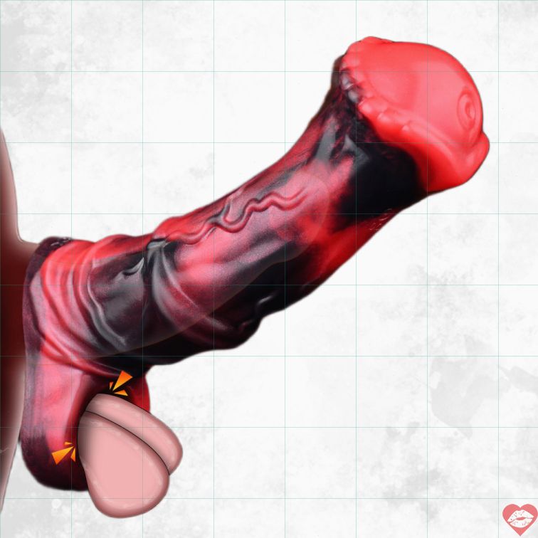 FAAK Horse Dildo Vòng Rung Remote Mạnh Mẽ[dochoius]​ 