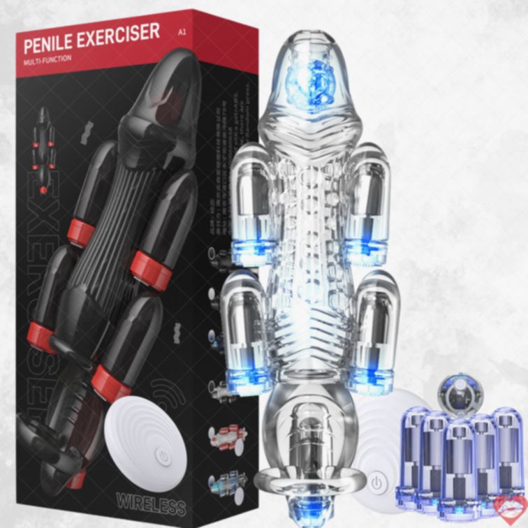 Penis Trainer 6 rung tăng size chậm xuất tinh nam 