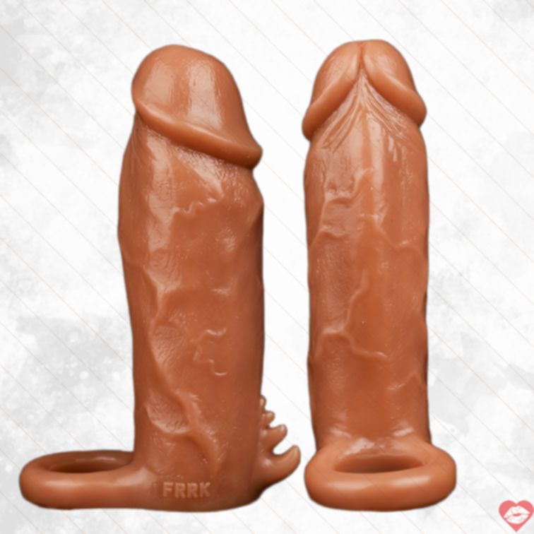 Bao Dương Vật Ống Silicone Rỗng Đa Sắc 