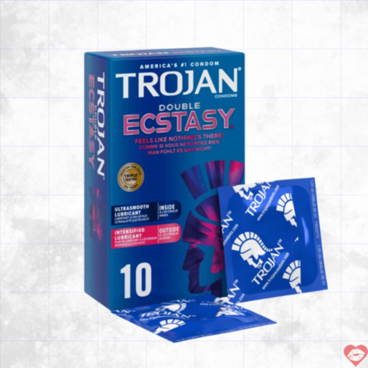 Bao Trojan Ecstasy Gấp Đôi Thú Vị Nâng Cấp Khoái 
