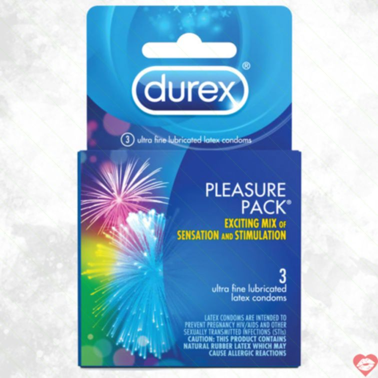 Bao Durex Pleasure Pack Gân Kéo Dài Đa Năng Sướng 