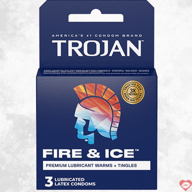 Trojan Fire & Ice Bao Nóng Lạnh Kích Thích 
