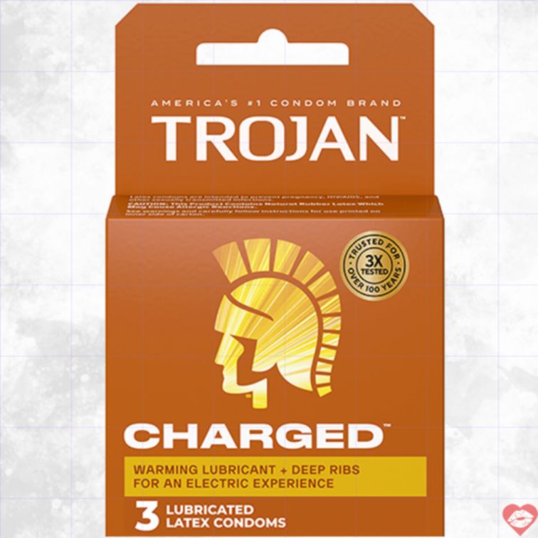 Bao Cao Su Trojan Charged Rãnh Bùng Nổ Siêu Cảm Lạc 