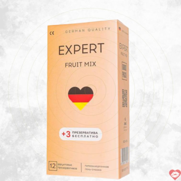 Amor Fruit Mix Bao Cao Su Hương Quả Ngọt 15 Viên 