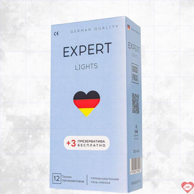Amor Expert Lights Bao Cao Su Mỏng 15 Viên Gần Gũi[gunshop]​ 