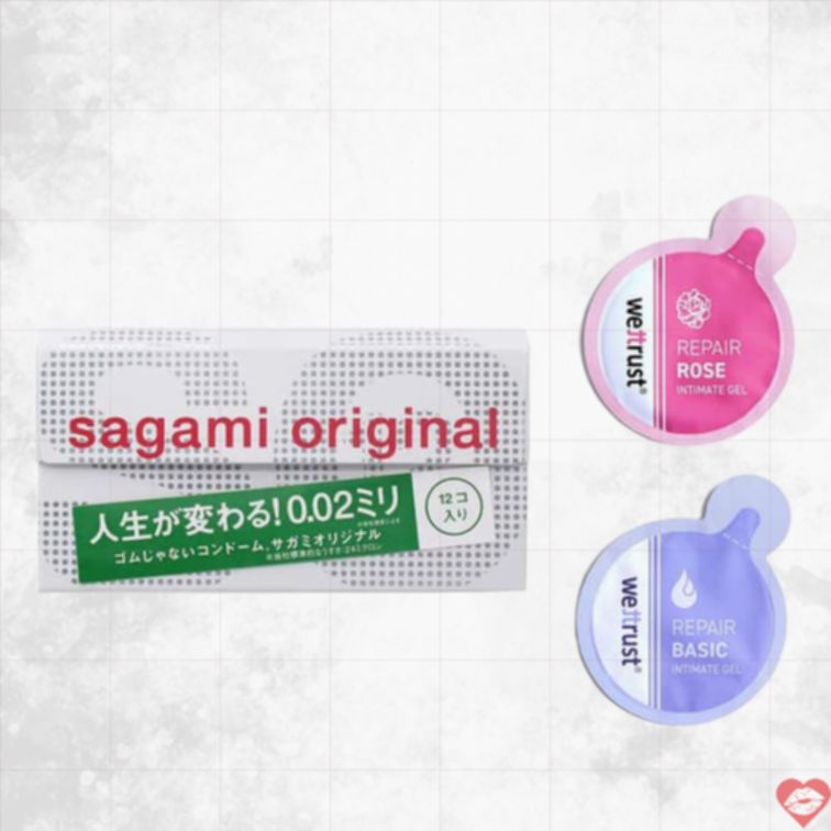 Sagami 0.02 Poly 12s Lube Thin Tự Nhiên[shopkiss]​ 