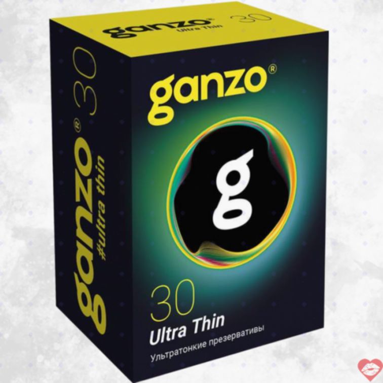 Ganzo Ultra Thin Bao Mỏng 30c Cảm Giác Thật Sống 