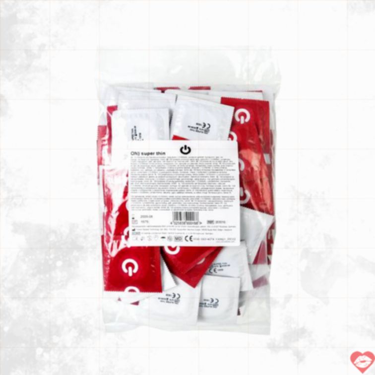 ON Super Thin Condom 100 Viên Mỏng An Toàn Đỉnh Cao 
