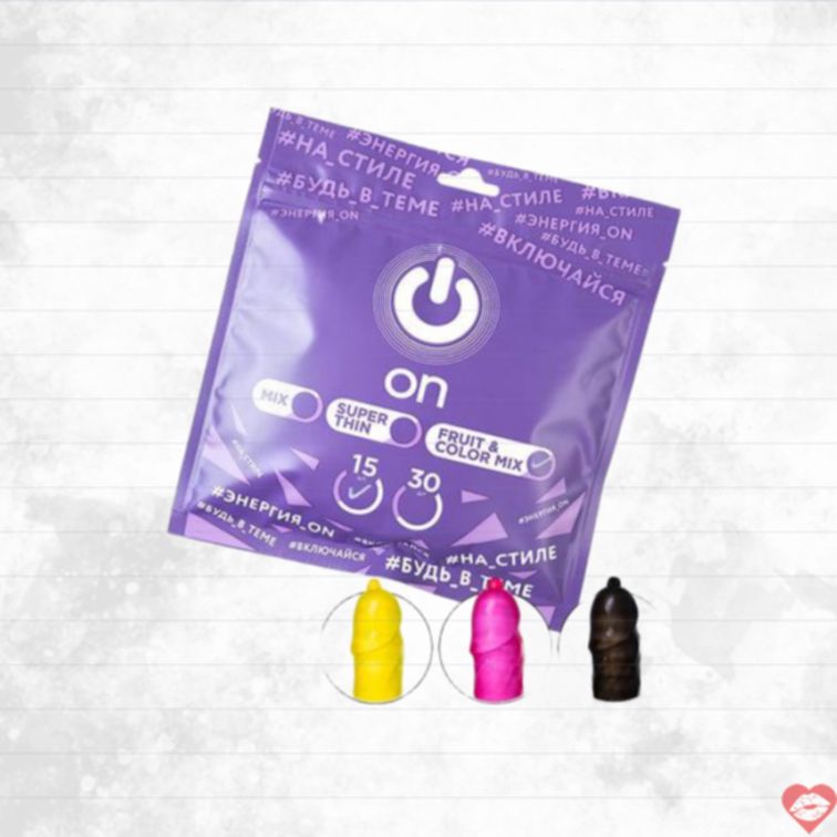 Bao Cao Su ON Fruit Flavor 15s Ngọt Ngào Kích Dục 