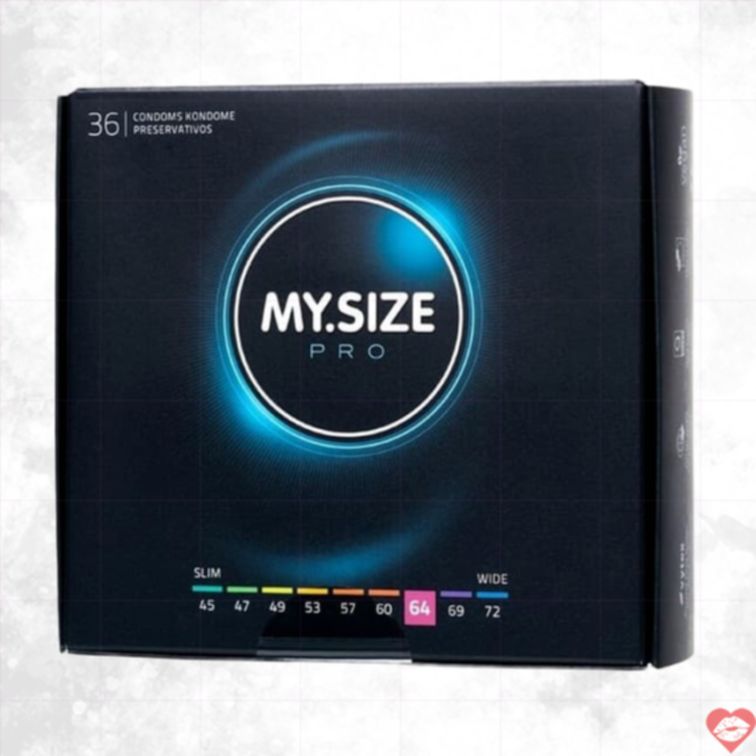 MySize Pro 64 Bao Cao Su Siêu Mỏng 36cái Vừa Vặn 