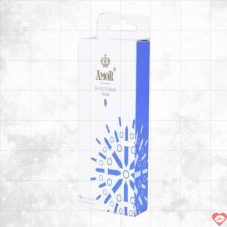 Bao Cao Amor Thin Siêu Mỏng 15 Viên Cảm Giác Thật 