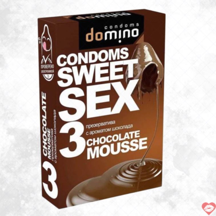 Bao Domino Sweet Sex Chocolate 3c Hương Oral Ngọt Ngào 