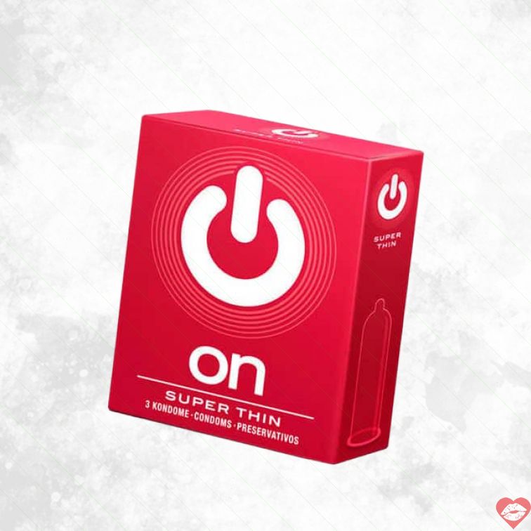 ON Super Thin №3 Bao 3Cái Mỏng 0.055mm Đức An Toàn 