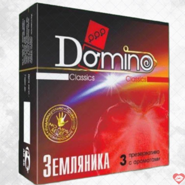 Bao Domino Dâu Siêu Mỏng 3 Viên Đam Mê Không Lờ 