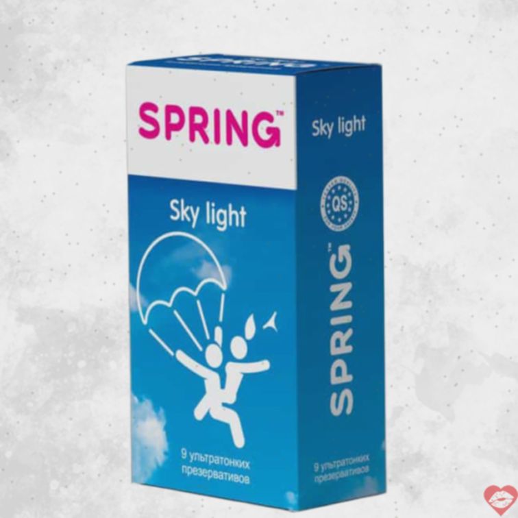 Bao Spring Sky Light Vanilla Mỏng 9 Cái 