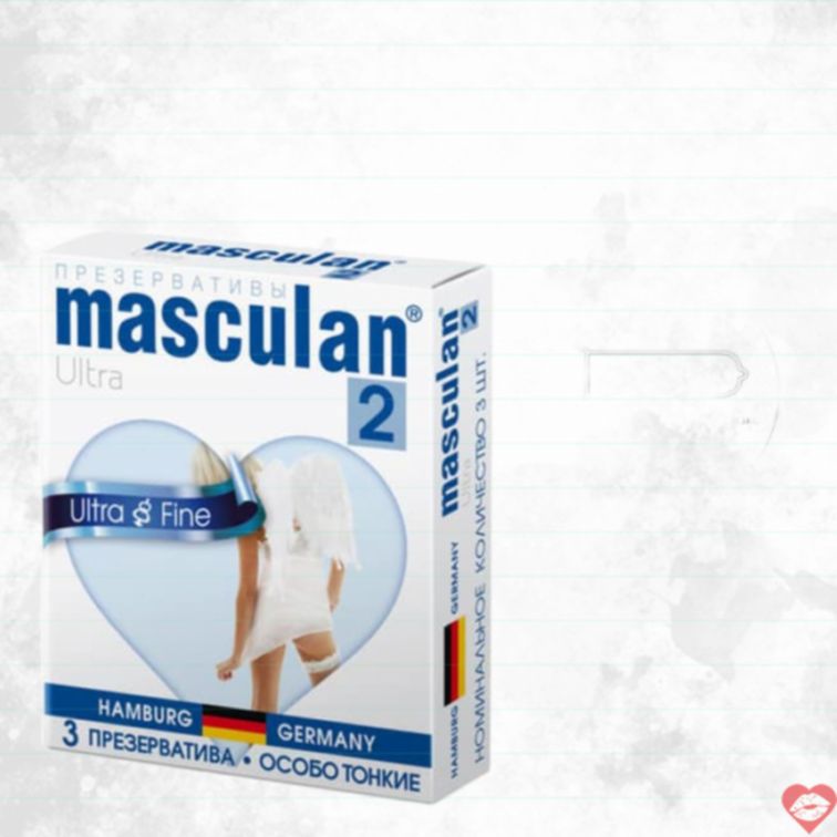 Masculan Ultra Fine Bao Mỏng 0.05mm Tăng Khoái Cảm Tự Nhiên 