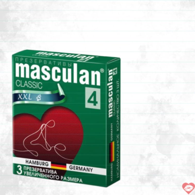 Masculan XXL Bao 3 Cái Hồng Tăng Kích Thước 