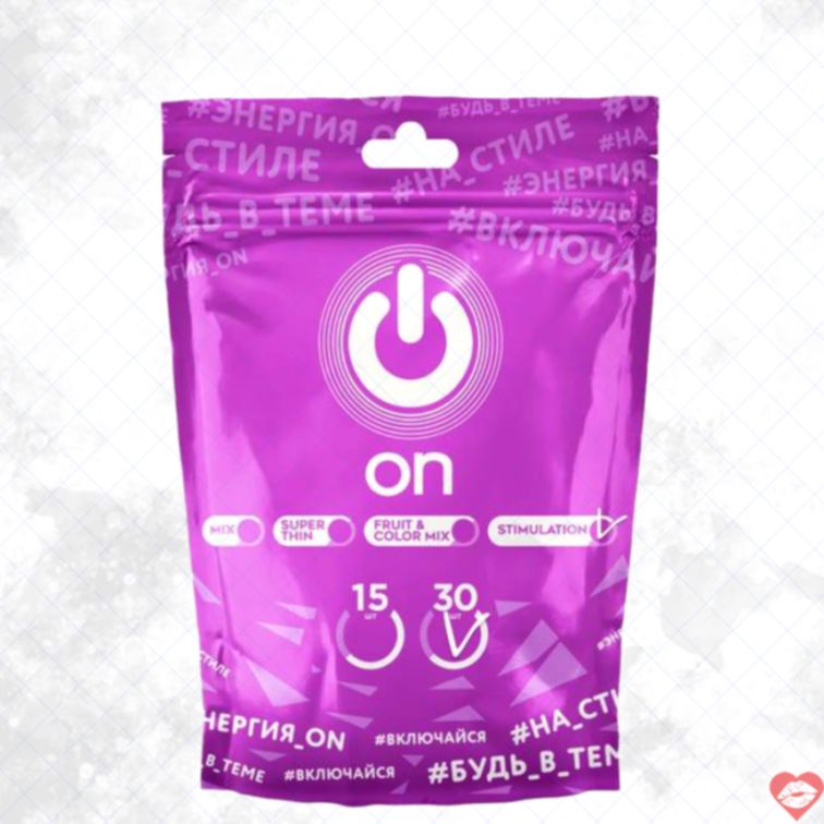 Bao ON Stimulation Điểm Nổi 30c Kích Thích Cực Đại 