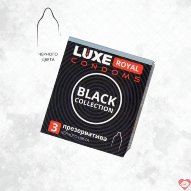 Luxe Black Bao Cao 3 Cái, Mịn Màng Bí Ẩn Cao Cấp 