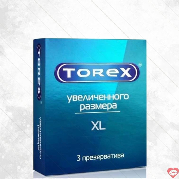Torex Condom Lớn Siêu Dày 3 Cái An Toàn 