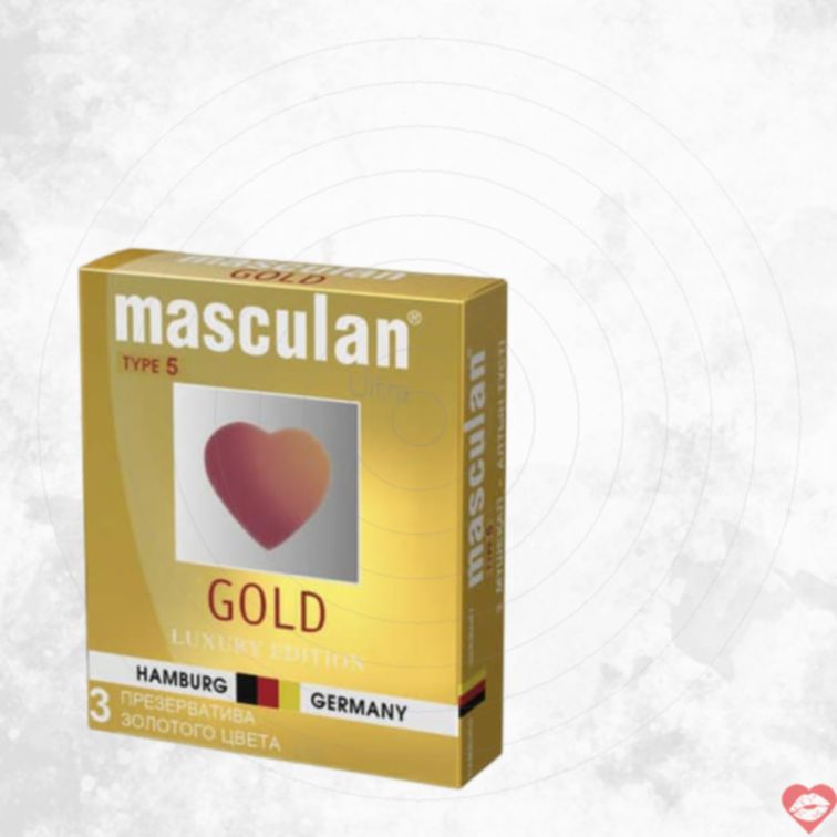 Masculan Gold Vanilla Mỏng Hương Ngọt Cao Cấp Đức 