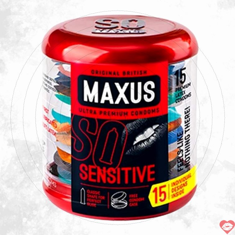 Maxus Bao Mỏng Sensitive 15Cái Tăng Cảm Giác 