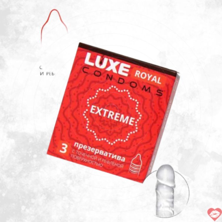 Luxe Royal Extreme Bao Gân Điểm 3Cái An Toàn Khoái Lạc Cao 