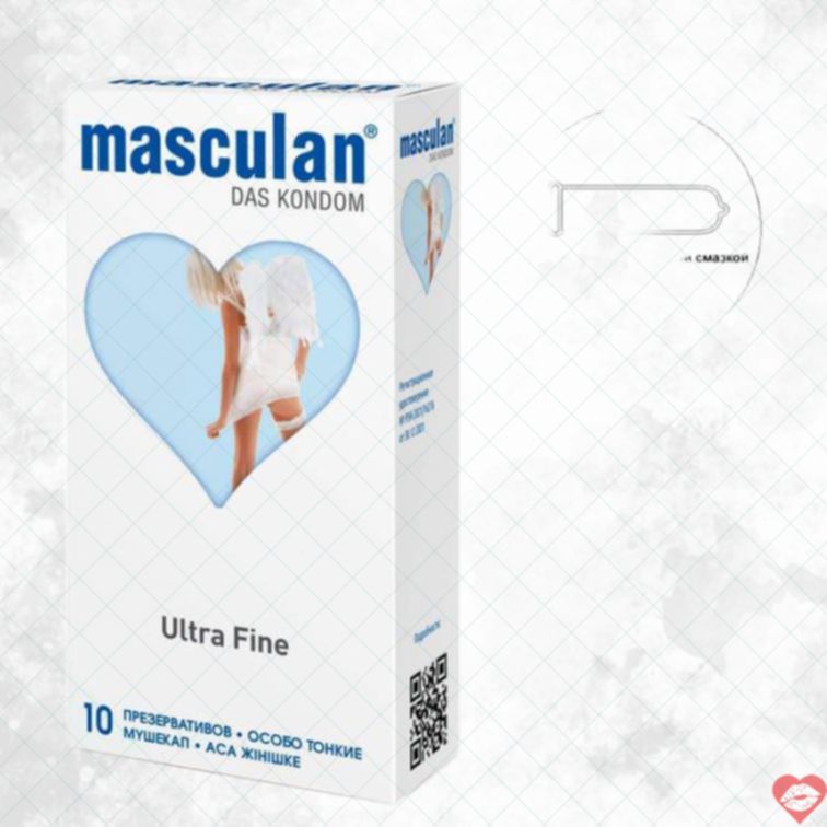 Bao Cao Su Masculan Ultra Fine 18.5cm Siêu Mỏng Gần Gũi 