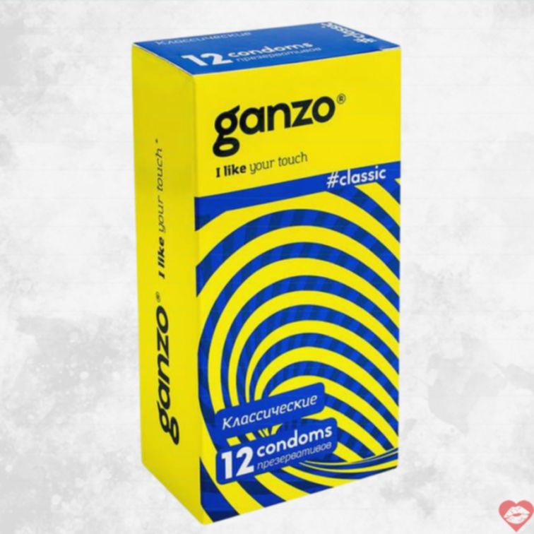 Ganzo Classic 12 Bao Mỏng Sướng Mịn Đam Mê 