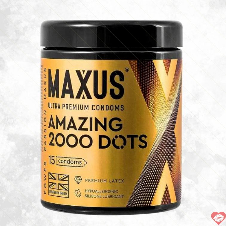 Maxus Condom Gai 2000 Điểm 15 Viên Siêu Sướng 