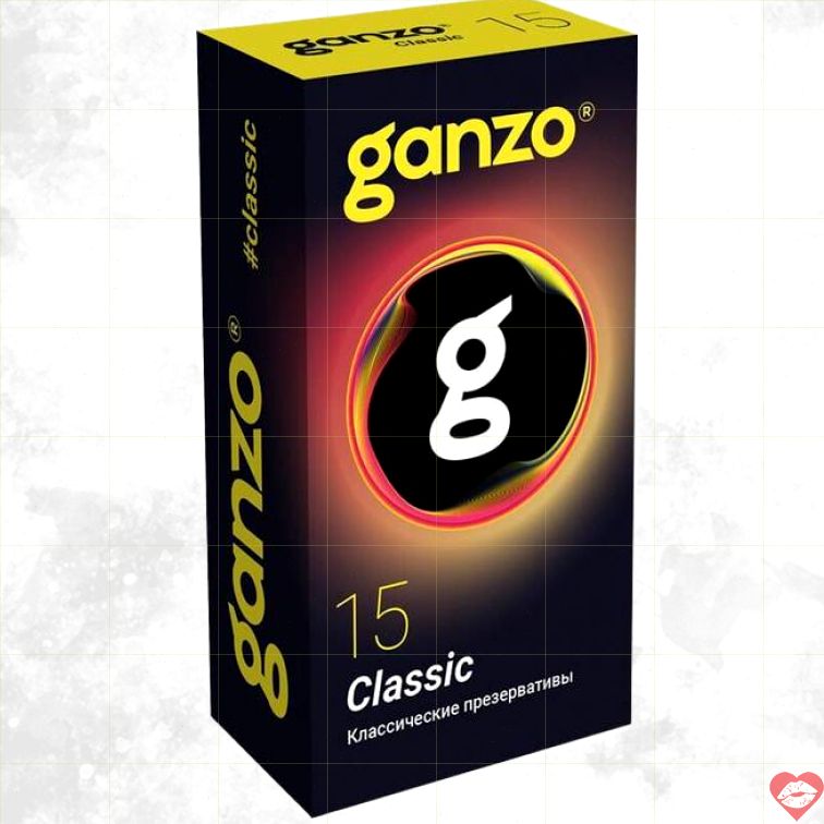 Ganzo Classic Bao 15pc Siêu Mỏng Cảm Giác Đỉnh 