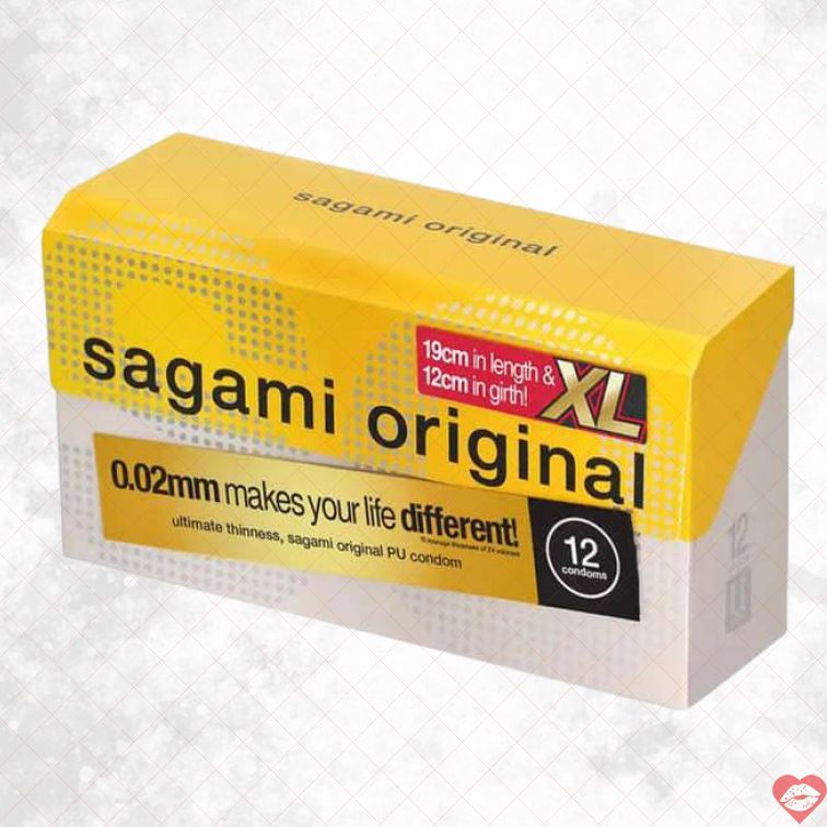 Sagami 0.02 XL Polyurethane 12c Siêu Mỏng Tăng Cường 