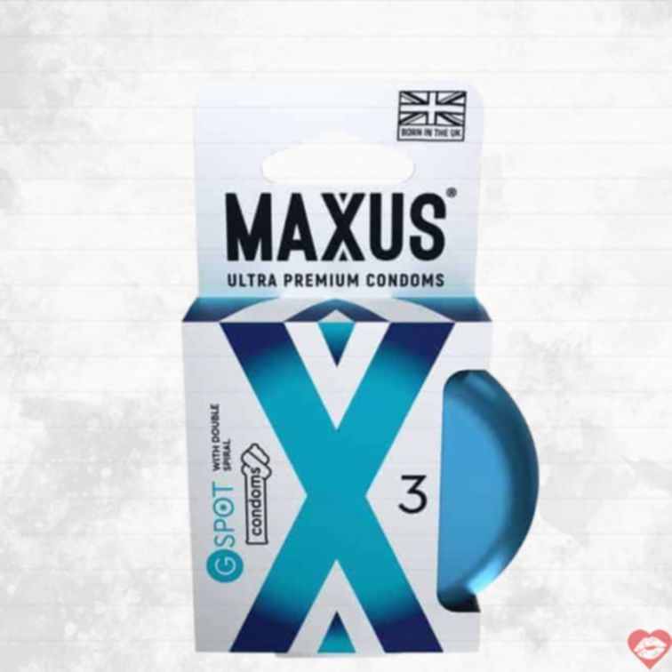 Bao Cao Su Maxus G-Spot Xoáy Kép Thú Vị 