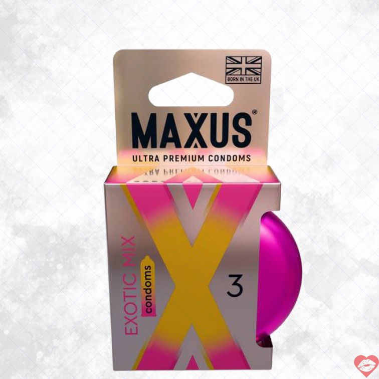Bao cao su Maxus Exotic 18cm hương lạ màu rực rỡ cực sướng 