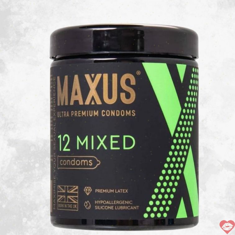 Set Maxus Mixed 12 Bao Gợn Sóng Mỏng An Toàn 