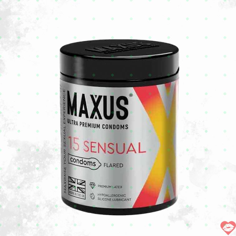 Maxus Sensual Bao Mỏng Dài 15cái Siêu Nhạy Cảm 