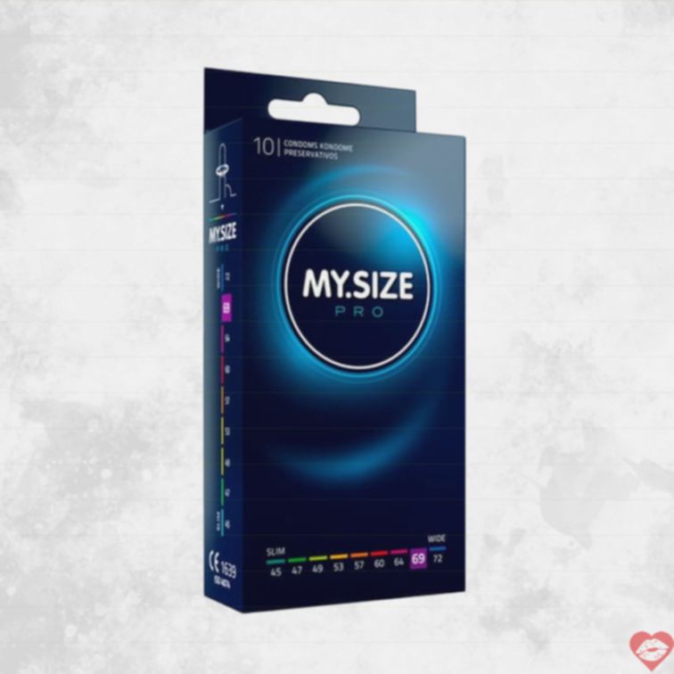 MY.SIZE PRO 69 ULT Thon Mỏng 10 Cái Vừa Vặn Hoàn Hảo 