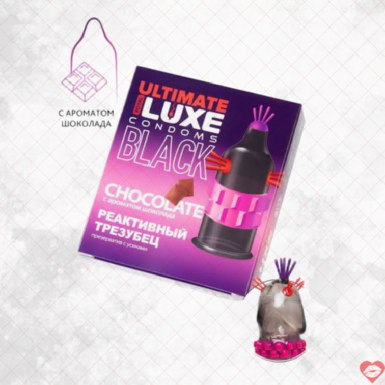 Bao Cao Su Luxe Black Ultimate Đen Chocolate Kích Thích 