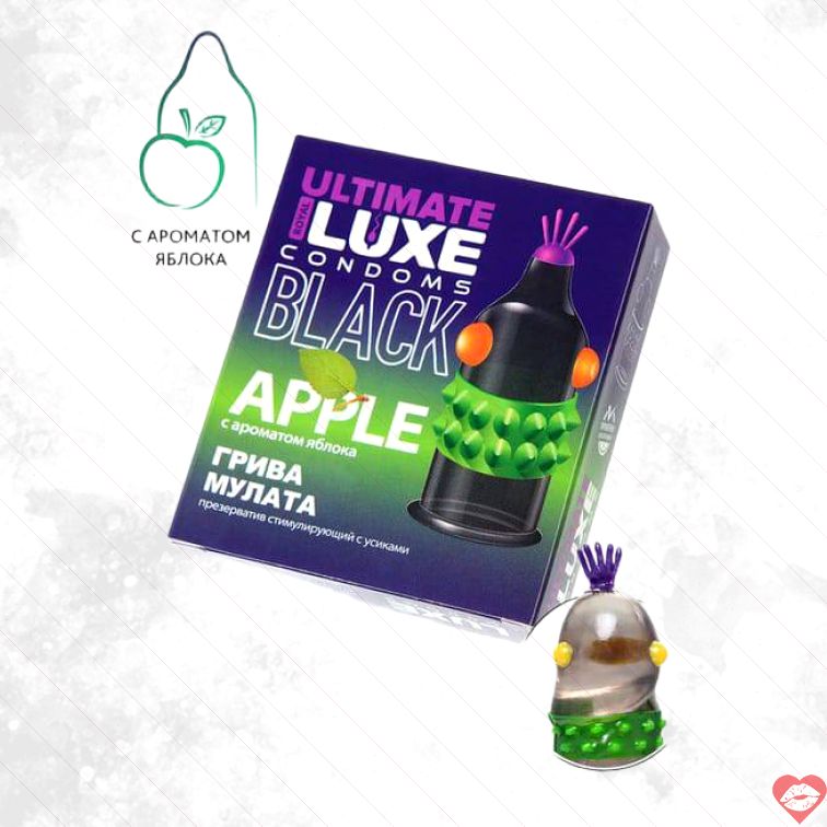 Bao Cao Su Luxe Black Đen Kích Thích Nâng Khoái Lạc 