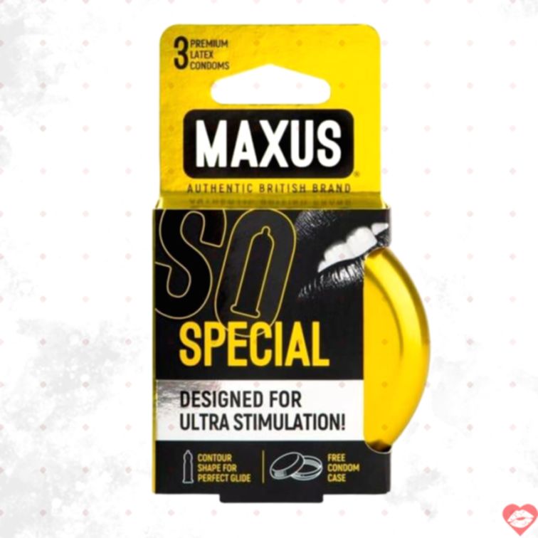 Maxus Ribbed 3 Bao Cao Gai Nhạy Siêu Thích Sướng 