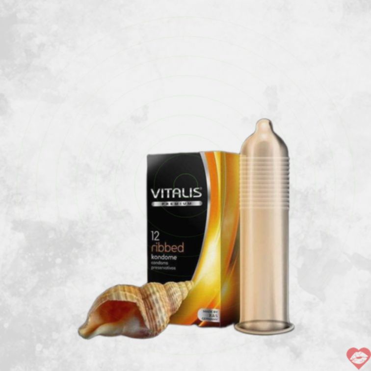 Bao Cao Su Vitalis Ribbed 12c – Gân Mỏng, Khoái Lạc Đỉnh! 