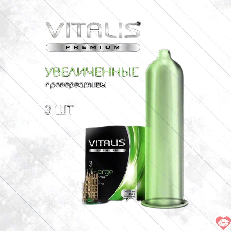 Vitalis Bao XXL Premium 19cm 3pcs Mã Lai Phái Mạnh 
