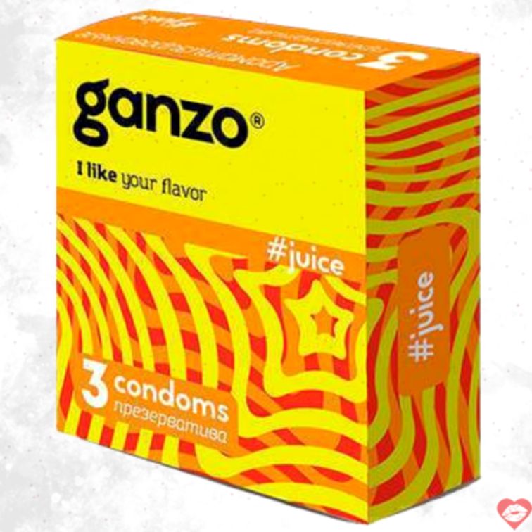 Bao Cao Su Ganzo №3 Hương Quả Mỏng 18cm Đam Mê 