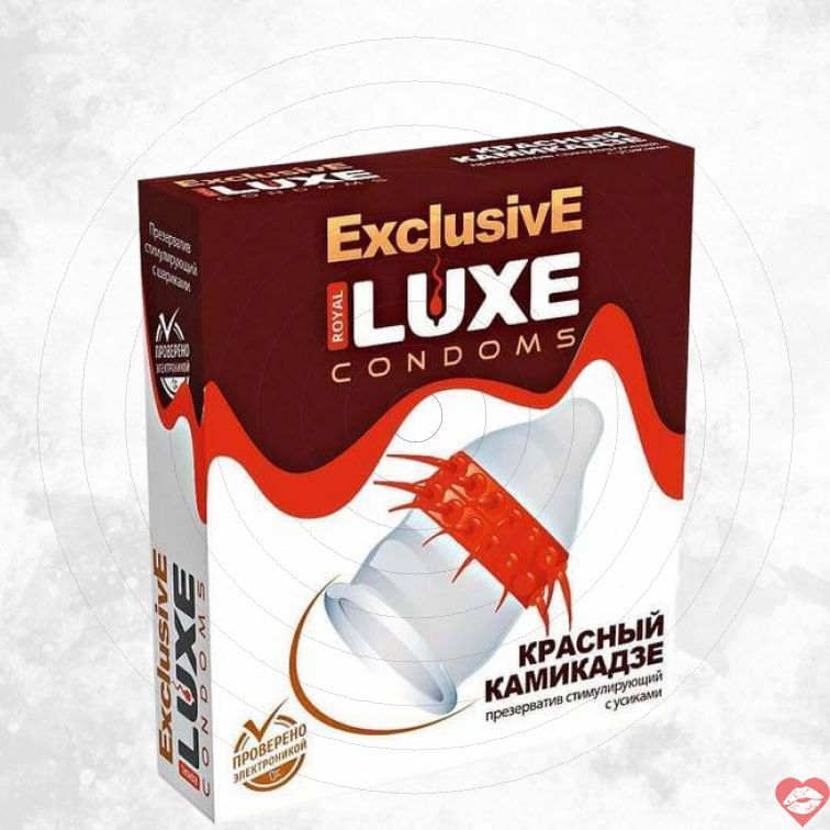 Bao Cao Su Luxe Kamikaze Đỏ Uyển Siêu Kích Thích 