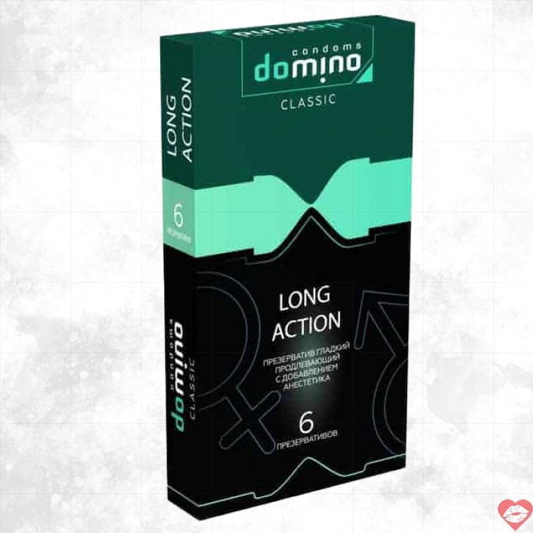 Domino Long Action 6pc Kéo Dài Khoái Lạc 