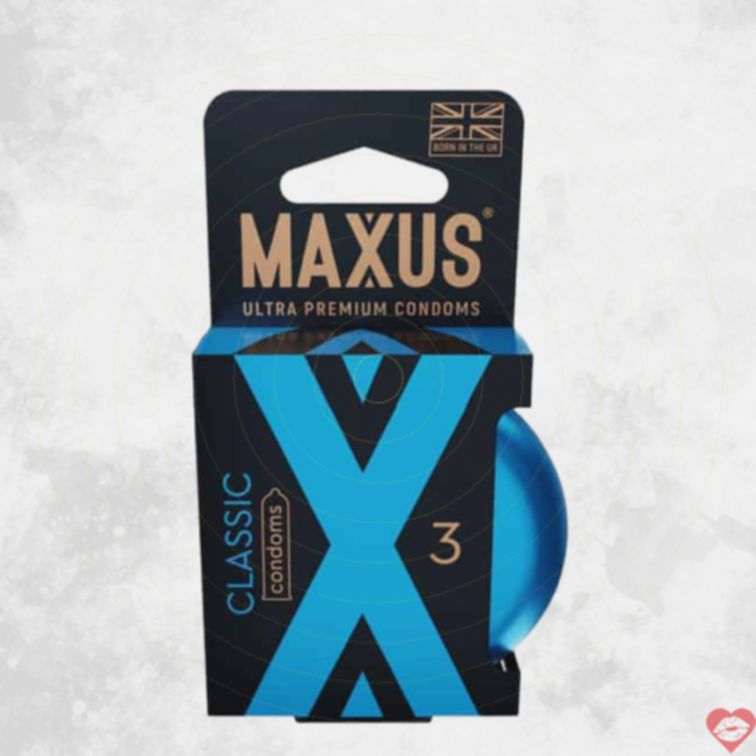 Maxus Classic Preservativ 3s Mịn Dài Hạn Siêu An Toàn 