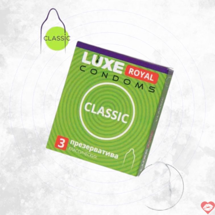 Luxe Royal Classic Bao Cao Su 3 Cái An Toàn Cổ Điển 