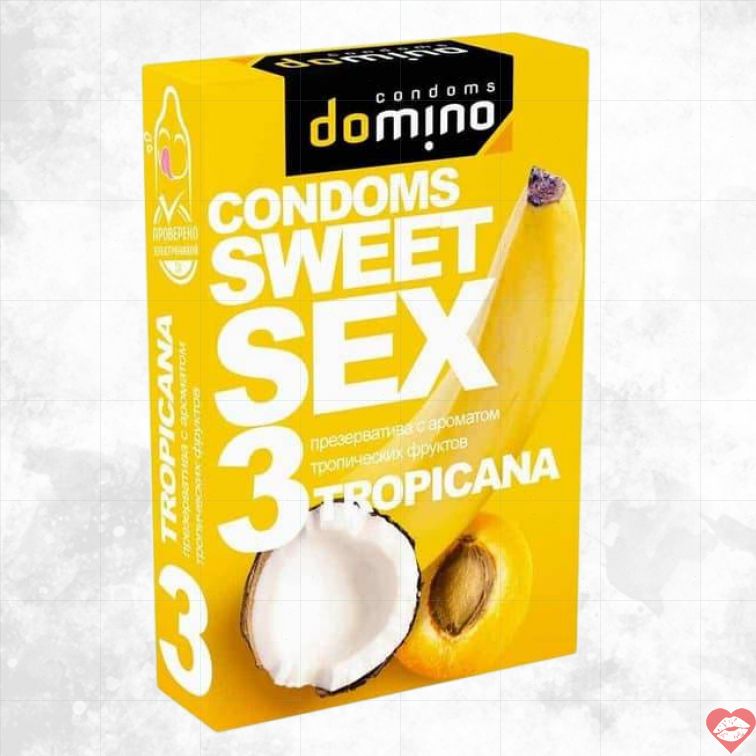 Bao Cao Su Hương Trái Cây Domino Ngọt Ngào Siêu Đỉnh 3Cái 