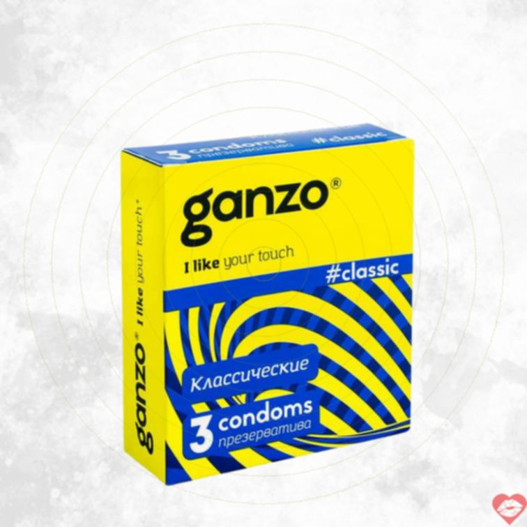 Ganzo Classic 3 bao mỏng mịn bông an toàn 
