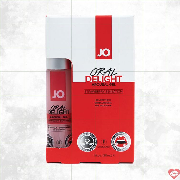JO Gel Oral Strawberry Làm Mát Dâu Thân Mật Đỉnh 